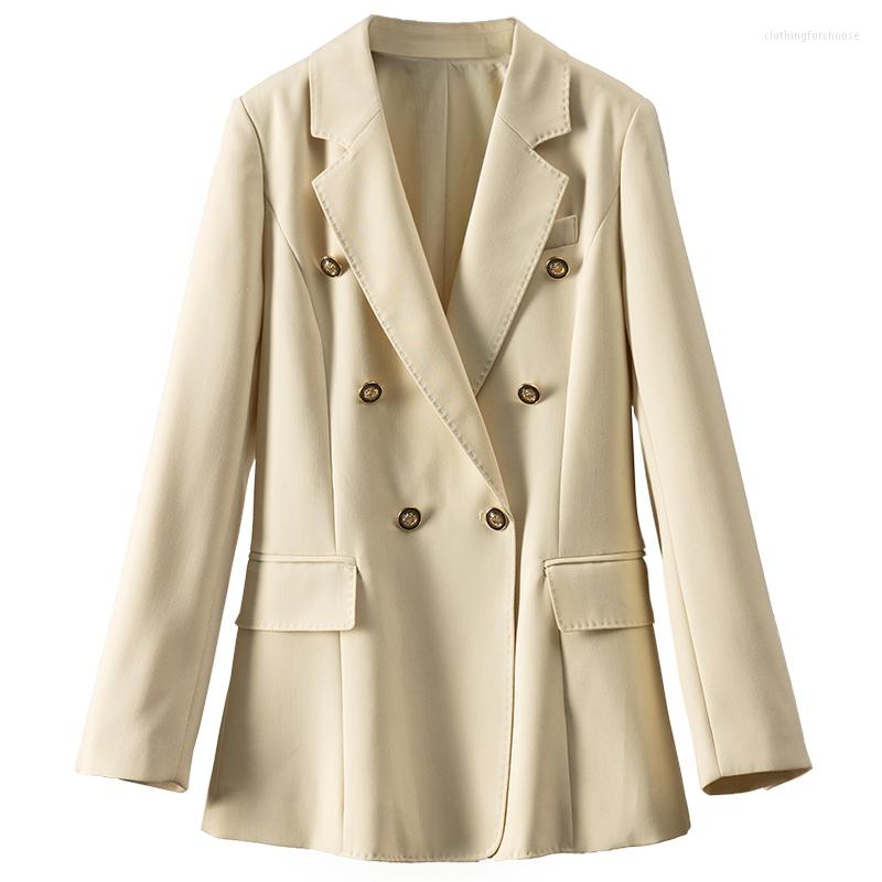 Women's Suits Spring Summer 2023 Blazer Mujer Slim Office Lady Double Breasted Jacket Women Femenino Casaco Feminino, Beige
Women's Suits Spring Summer 2023 Blazer Mujer Slim Office Lady Double Breasted Jacket Women Femenino Casaco Feminino, Beige
