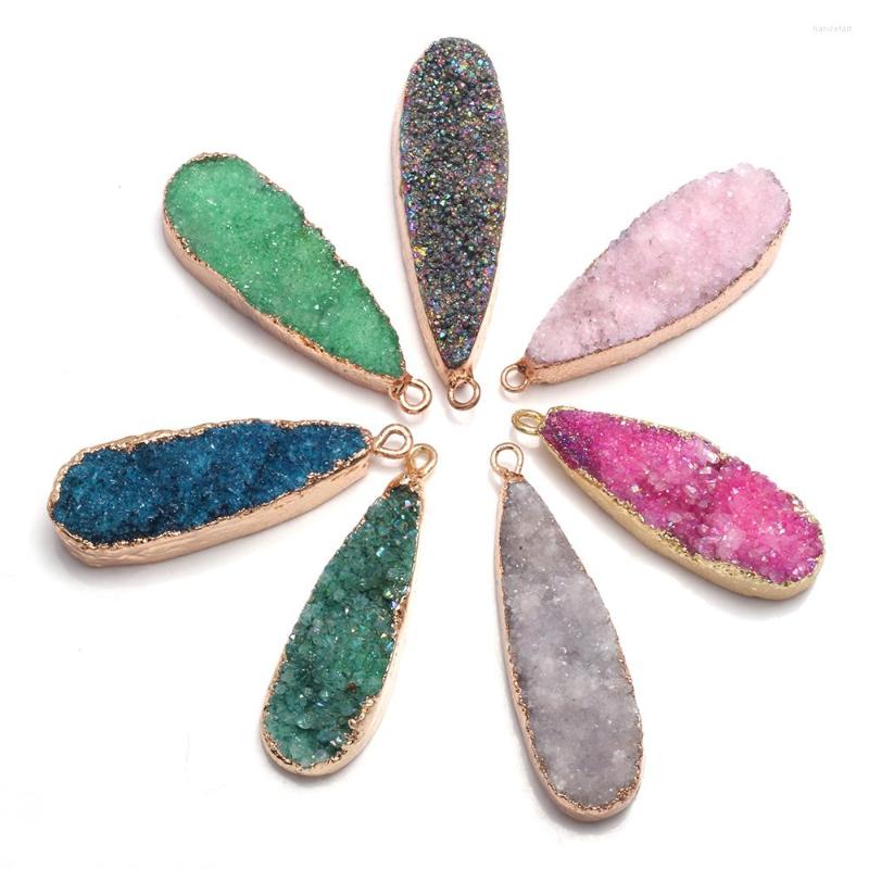 Pendant Necklaces Natural Stone Gems Drop Crystal Agate Handmade Crafts DIY Cute Trend Necklace Earrings Jewelry Accessories Gift Making
Pendant Necklaces Natural Stone Gems Drop Crystal Agate Handmade Crafts DIY Cute Trend Necklace Earrings Jewelry Accessories Gift Making
