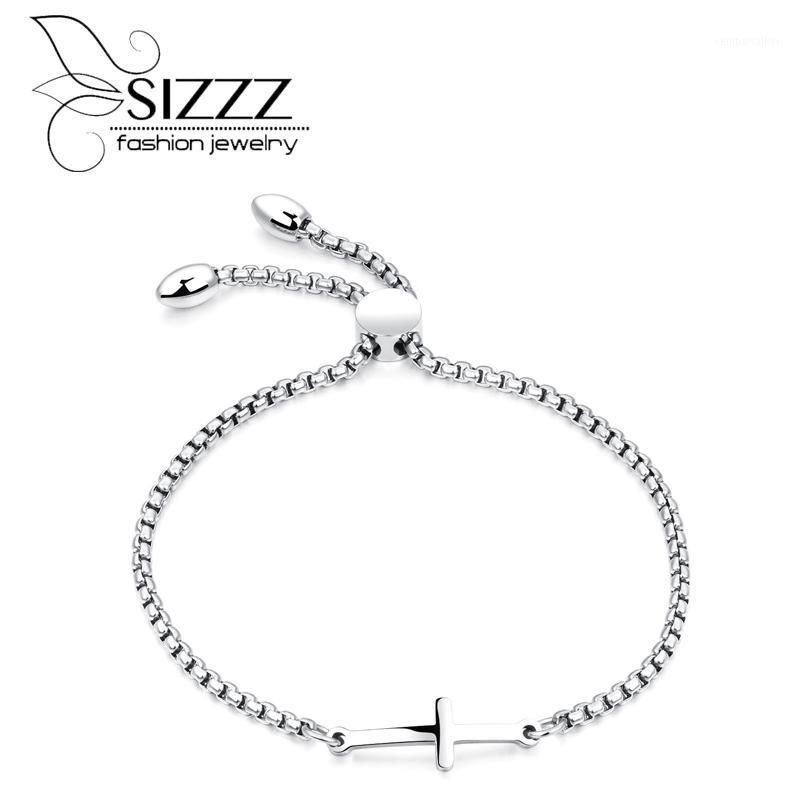 Charm Bracelets SIZZZ 2023 Fashion Simple Student Accessories Cross Bracelet Ladies Jewelry Stretchable Adjustable Length1
Charm Bracelets SIZZZ 2023 Fashion Simple Student Accessories Cross Bracelet Ladies Jewelry Stretchable Adjustable Length1
