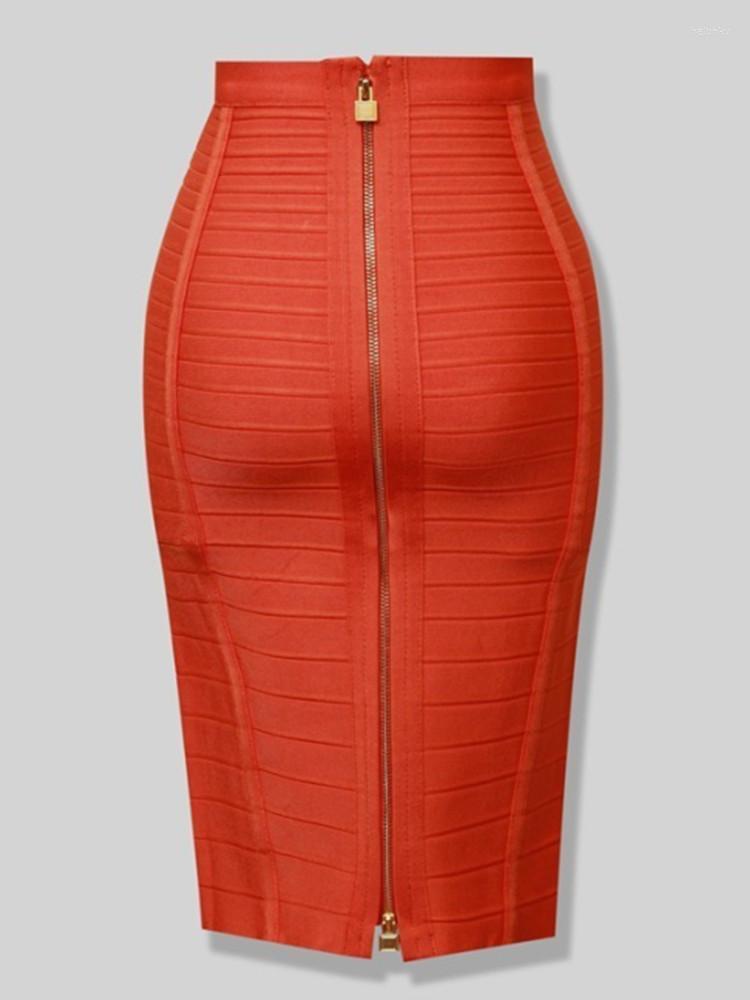 Skirts 2023 Arrival 16 Colors Women Sexy Casual Designer Zipper Party Evening Knee-Length Bodycon Bandage Pencil Skirt Black Orange
Skirts 2023 Arrival 16 Colors Women Sexy Casual Designer Zipper Party Evening Knee-Length Bodycon Bandage Pencil Skirt Black Orange