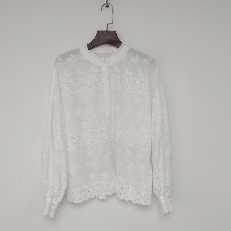 Women' Blouses Spring 2023 Style Temperament Lace Small Fresh Single Breasted White Slim Long Sleeved Casual Shirt, Drm666514829534
Women' Blouses Spring 2023 Style Temperament Lace Small Fresh Single Breasted White Slim Long Sleeved Casual Shirt, Drm666514829534