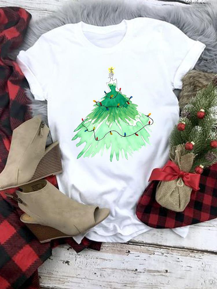 Women's T Shirts Women Fashion Clothing Print Graphic Tee Merry Christmas Year Female Short Sleeve Casual T-shirts, Qlo30974
Women's T Shirts Women Fashion Clothing Print Graphic Tee Merry Christmas Year Female Short Sleeve Casual T-shirts, Qlo30974