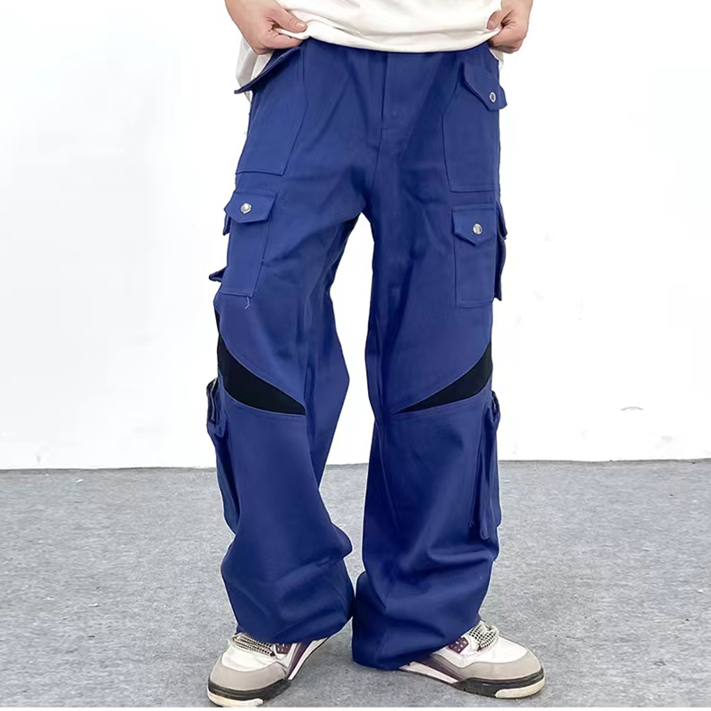 Men's Plus Size Pants Multi-pockets Jeans Cargos Straight High Street Baggy Casual Denim Trousers, Black
Men's Plus Size Pants Multi-pockets Jeans Cargos Straight High Street Baggy Casual Denim Trousers, Black