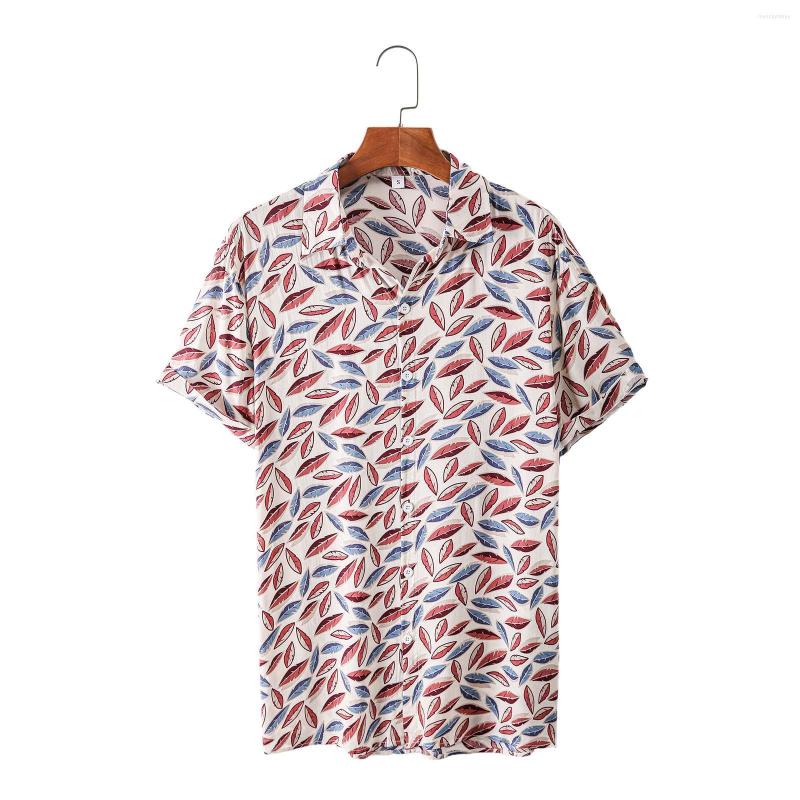 Men' Casual Shirts Men Fashion Summer Leisure Seaside Holiday Flower Shirt Short Sleeve Mens Tops, Red
Men' Casual Shirts Men Fashion Summer Leisure Seaside Holiday Flower Shirt Short Sleeve Mens Tops, Red