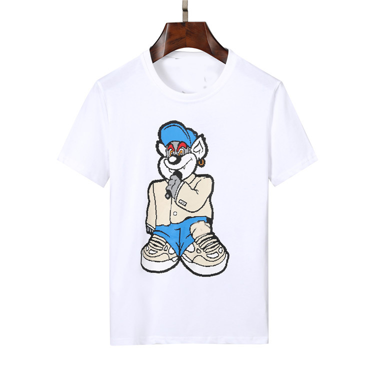 Men's and women's tide brand printed alphabet cartoon Rabbit T-shirt loose couple clothes ins street tide top 2023 summer short sleeve M-XXXL, White
Men's and women's tide brand printed alphabet cartoon Rabbit T-shirt loose couple clothes ins street tide top 2023 summer short sleeve M-XXXL, White