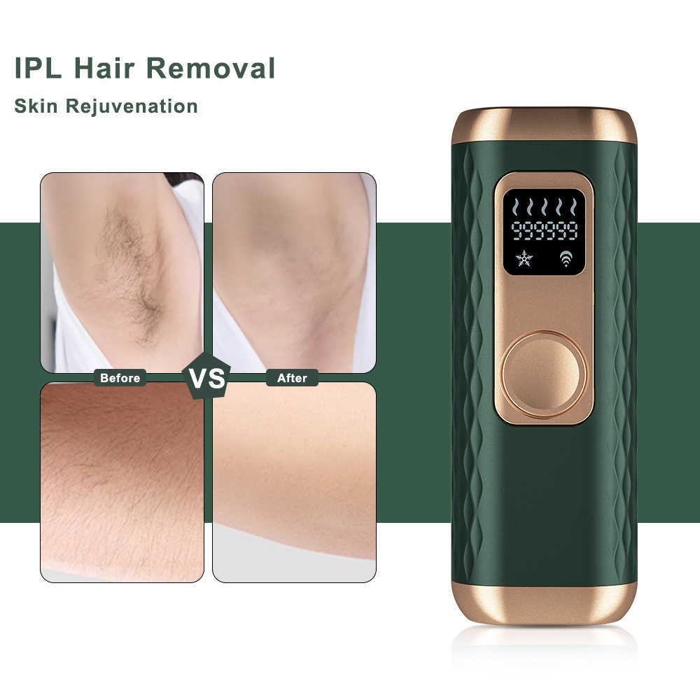 Epilators 2022 999999 Flashes IPL Laser Epilator for Women Home Use Devices Hair Removal Painless electric Epilator bikini dropshipping J230213