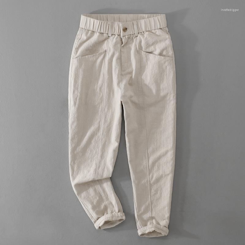 Men's Pants 7102 Spring Summer Fashion Men's Solid Color Breathable Cotton Linen Youth Teens Elastic Waist Simple Casual Slim Trousers, 7102 deep blue
Men's Pants 7102 Spring Summer Fashion Men's Solid Color Breathable Cotton Linen Youth Teens Elastic Waist Simple Casual Slim Trousers, 7102 deep blue