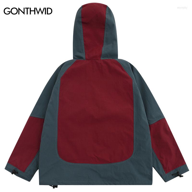 Men's Jackets 2023 Autumn Windbreaker Waterproof Hooded Jacket Men Hiking Camping Fashion Color Block Patchwork Turtle Neck Outdoor, Red
Men's Jackets 2023 Autumn Windbreaker Waterproof Hooded Jacket Men Hiking Camping Fashion Color Block Patchwork Turtle Neck Outdoor, Red