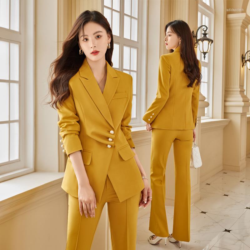 Women' Two Piece Pants Business Office Suits For Women Long Trousers Two-piece Set Fashion Spring Autumn Slim Korean Clothing Blazer Sets, Orange
Women' Two Piece Pants Business Office Suits For Women Long Trousers Two-piece Set Fashion Spring Autumn Slim Korean Clothing Blazer Sets, Orange