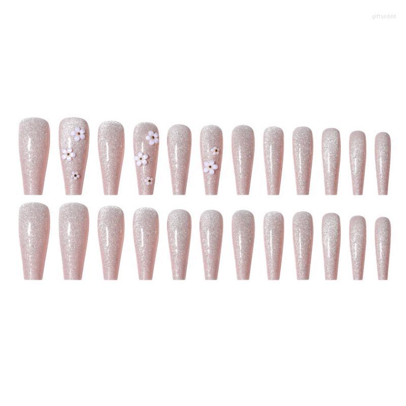 False Nails Jelly Glue Long Press-On Glitter Glossy Glue-On Coffin Nail For Women Girls Gifts Wife Girlfriends, Red
False Nails Jelly Glue Long Press-On Glitter Glossy Glue-On Coffin Nail For Women Girls Gifts Wife Girlfriends, Red