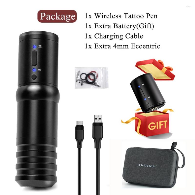 Tattoo Machine Ambition Flash 34mm Wireless Pen 1650mAh Lithium Battery Power Supply LED Digital For Body Art
Tattoo Machine Ambition Flash 34mm Wireless Pen 1650mAh Lithium Battery Power Supply LED Digital For Body Art