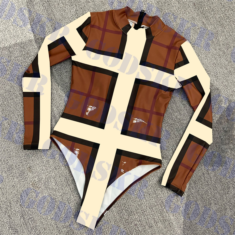 Dark Brown Plaid Swimwear Womens Bikini Long Sleeved One Piece Swimsuit Summer Slim Bikinis For Women, Please contact me real pic
Dark Brown Plaid Swimwear Womens Bikini Long Sleeved One Piece Swimsuit Summer Slim Bikinis For Women, Please contact me real pic