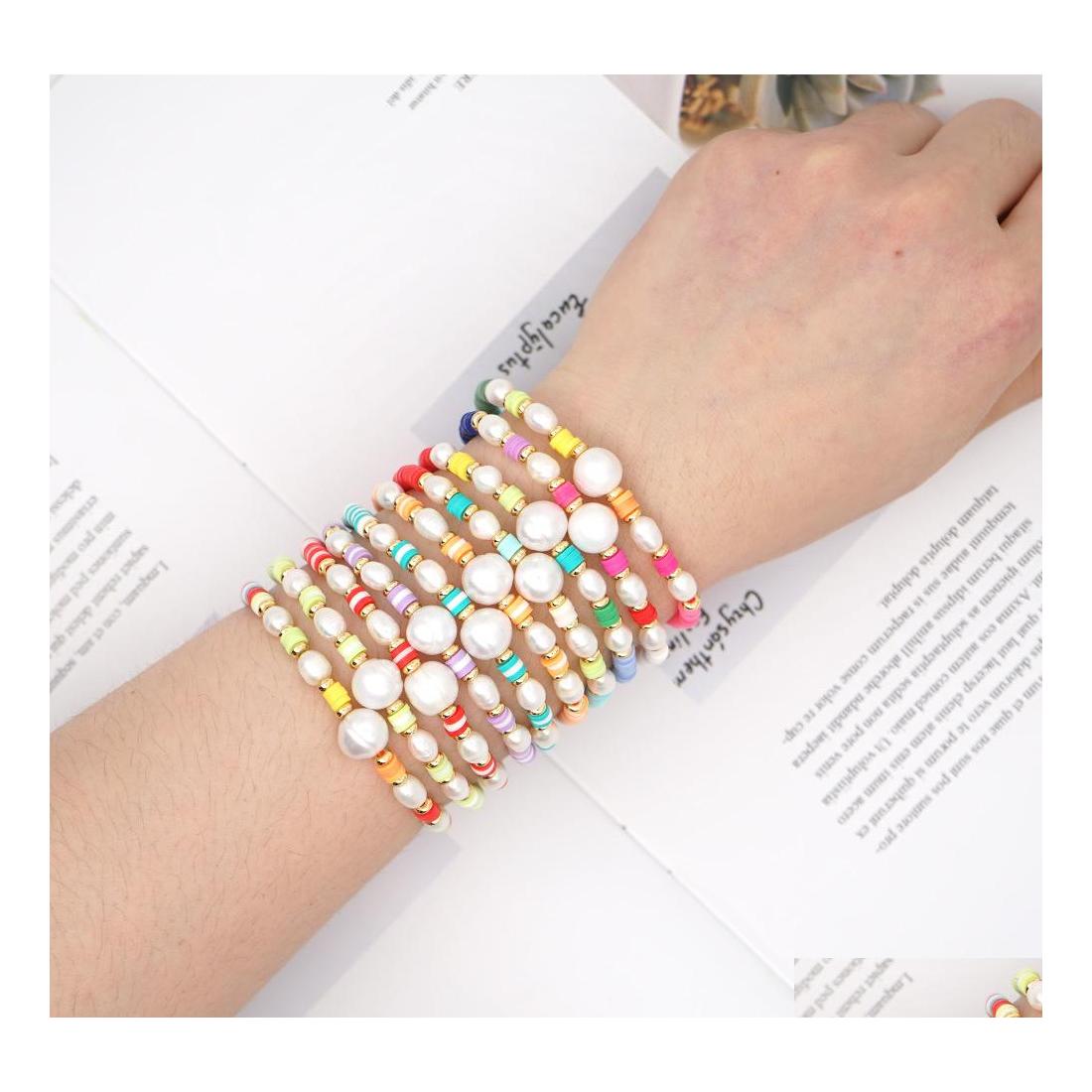 Beaded Strands Rainbow Bracelet Gift For Girls Pearls Bracelets Women Boho Friendship Colorf Drop Delivery Jewelry Dhgo4
Beaded Strands Rainbow Bracelet Gift For Girls Pearls Bracelets Women Boho Friendship Colorf Drop Delivery Jewelry Dhgo4