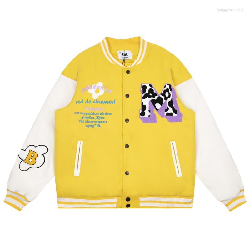 Men's Jackets Men Harajuku Thick Baseball 2023 Jacket Letter Embroidery Varsity College Streetwear Winter Designer Couple Warm Bomber Coats, Pink
Men's Jackets Men Harajuku Thick Baseball 2023 Jacket Letter Embroidery Varsity College Streetwear Winter Designer Couple Warm Bomber Coats, Pink