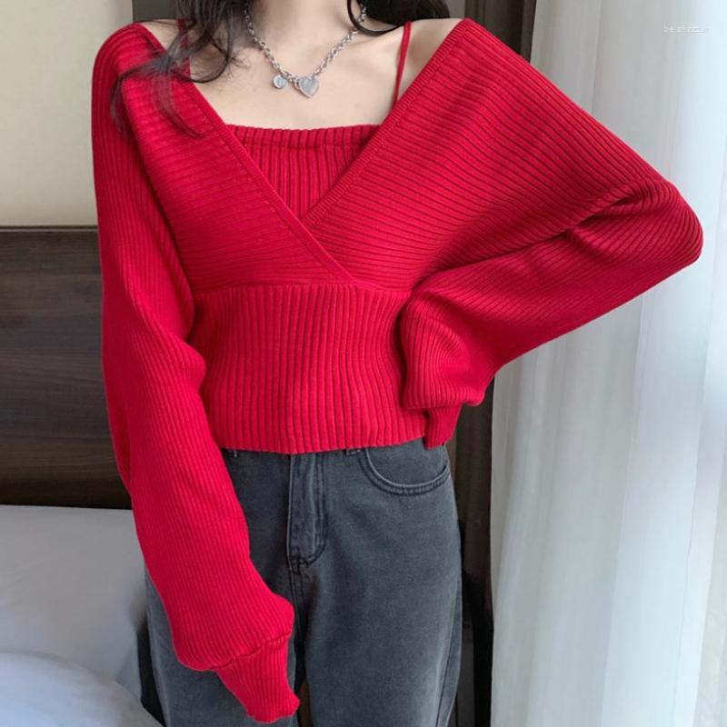 Women's Sweaters Autumn 2023 Waist Closing And Thin Fake Two Off Shoulder Long Sleeve Sweater Women, Black
Women's Sweaters Autumn 2023 Waist Closing And Thin Fake Two Off Shoulder Long Sleeve Sweater Women, Black