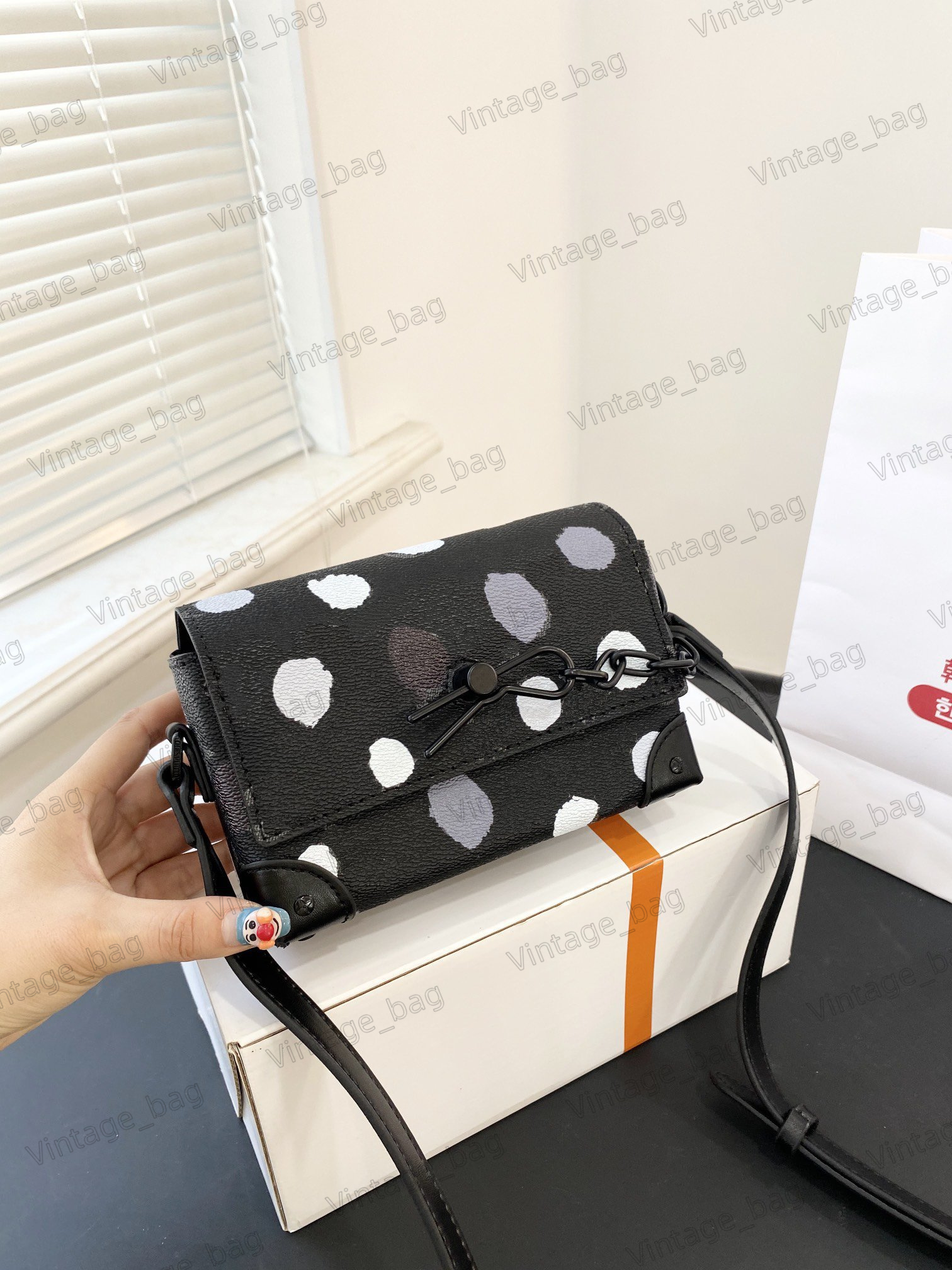 Wearable Crossbody Steamer Wallet for Women | Monogrammed Designer Clutch Purse with 3D Embossed Dots | Multi Styles, M81935 & M46404 Compatible
Wearable Crossbody Steamer Wallet for Women | Monogrammed Designer Clutch Purse with 3D Embossed Dots | Multi Styles, M81935 & M46404 Compatible