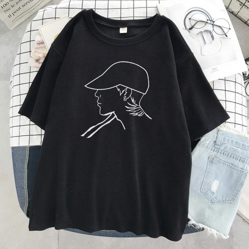 Women' T Shirts Women Harajuku Loose T-Shirts Pattern O-Neck Breathable Tee Clothes White Printed Boy Cartoons Character T-Shirt, Black
Women' T Shirts Women Harajuku Loose T-Shirts Pattern O-Neck Breathable Tee Clothes White Printed Boy Cartoons Character T-Shirt, Black