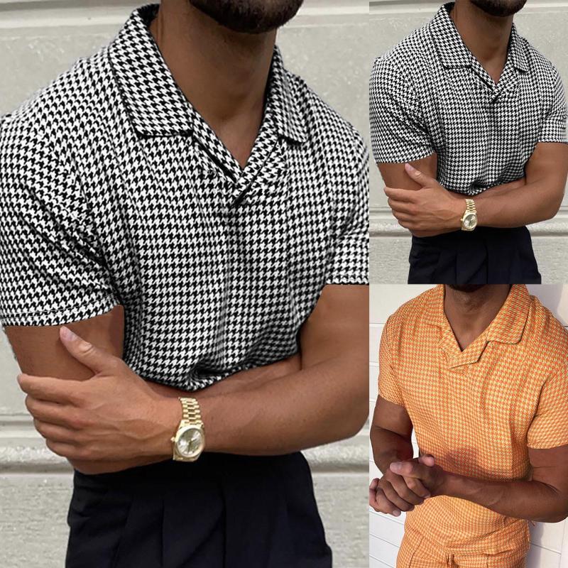 Men's T Shirts Men 2023 Summer Casual Printed Lapel Pullover Short Sleeve Sports Top Street Style Fashionable High Quality Tshirts Ropa, Orange 
Men's T Shirts Men 2023 Summer Casual Printed Lapel Pullover Short Sleeve Sports Top Street Style Fashionable High Quality Tshirts Ropa, Orange