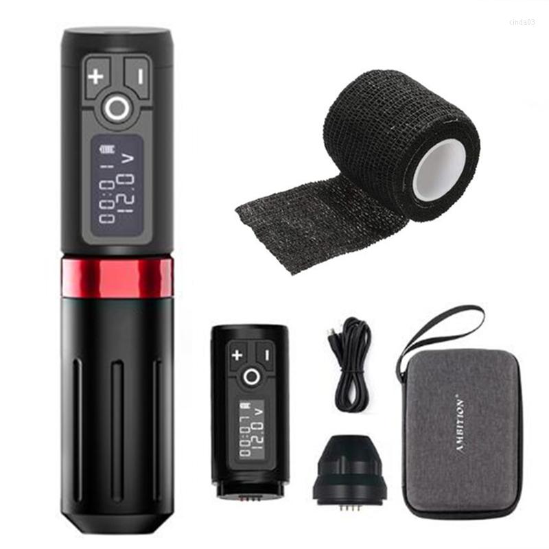 Tattoo Machine Wireless Pen Brush Coreless Motor Strong Quiet LED Display 1950mA/h Battery RCA Adapter
Tattoo Machine Wireless Pen Brush Coreless Motor Strong Quiet LED Display 1950mA/h Battery RCA Adapter
