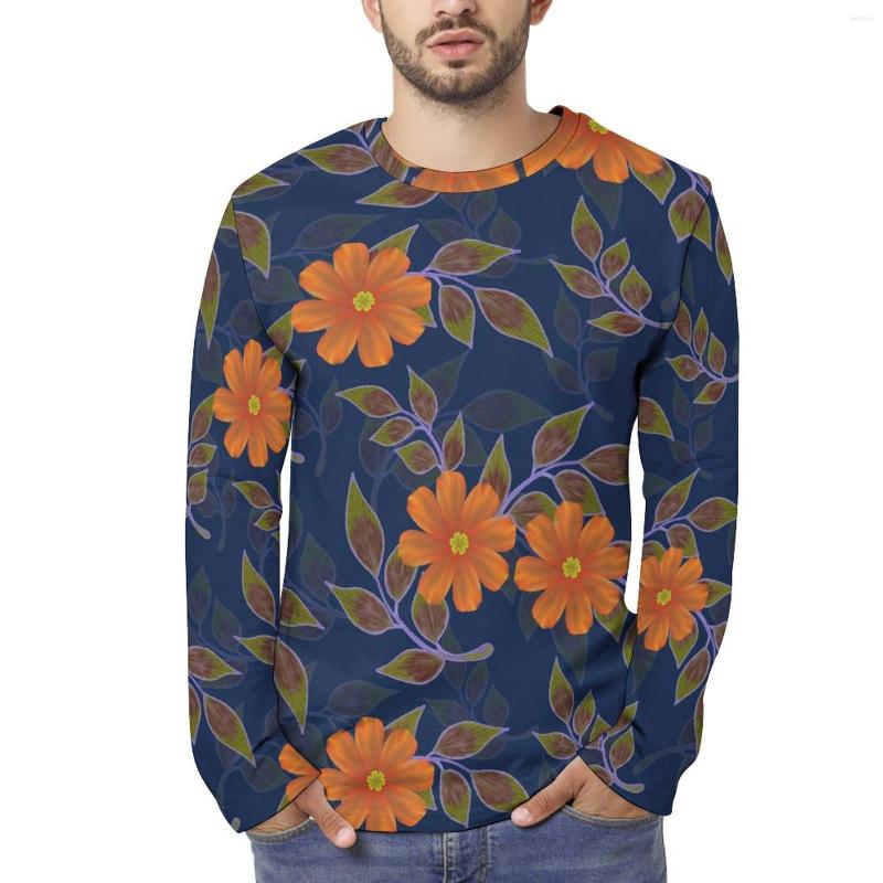 Men' T Shirts Retro Flowers Pattern Men Long Sleeve Shirt Print Lightweight Streetwear Tops Fashion Casual Tshirts, Style 
Men' T Shirts Retro Flowers Pattern Men Long Sleeve Shirt Print Lightweight Streetwear Tops Fashion Casual Tshirts, Style