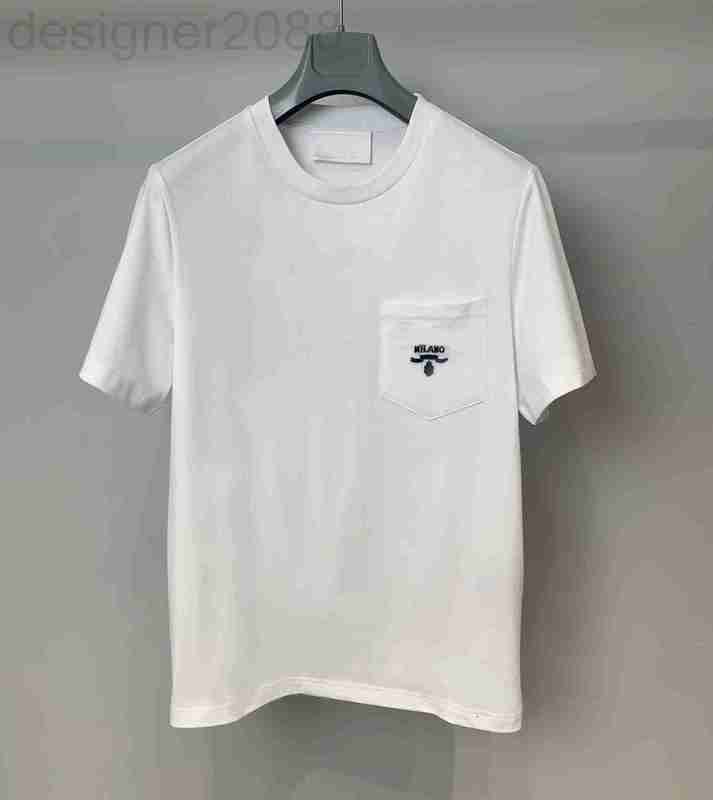 Men's T-Shirts summer designer t shirt loose edition high-quality cotton material fashionable embroidered pocket mens luxury T Shirts size S-XL H7LO, White
Men's T-Shirts summer designer t shirt loose edition high-quality cotton material fashionable embroidered pocket mens luxury T Shirts size S-XL H7LO, White