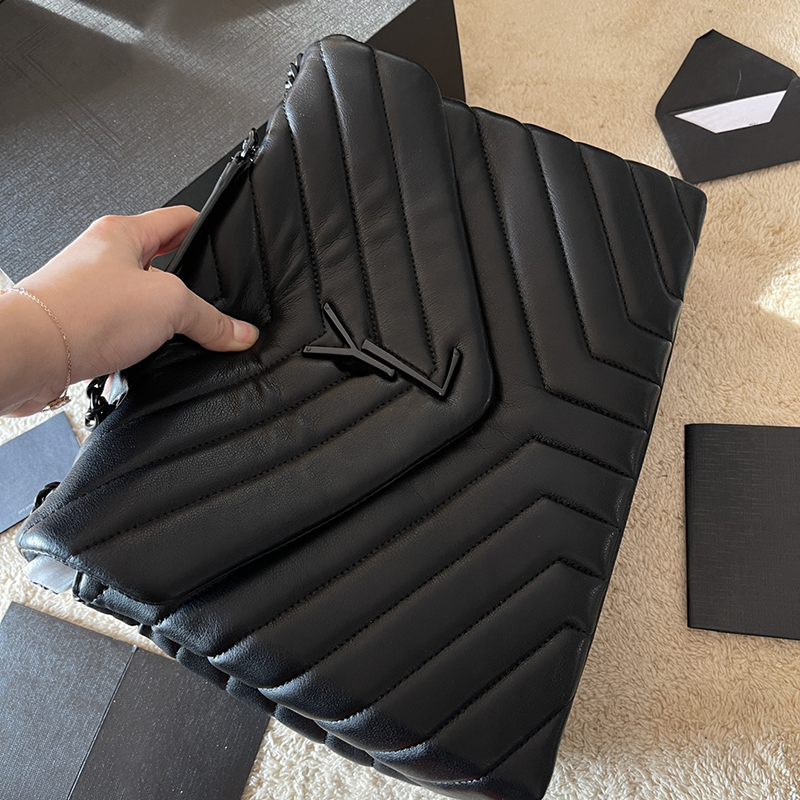 Luxury Handbag Shoulder Bag Brand LOULOU Y-Shaped Leather crossbody Bag Black Chain bags Ladies
Luxury Handbag Shoulder Bag Brand LOULOU Y-Shaped Leather crossbody Bag Black Chain bags Ladies