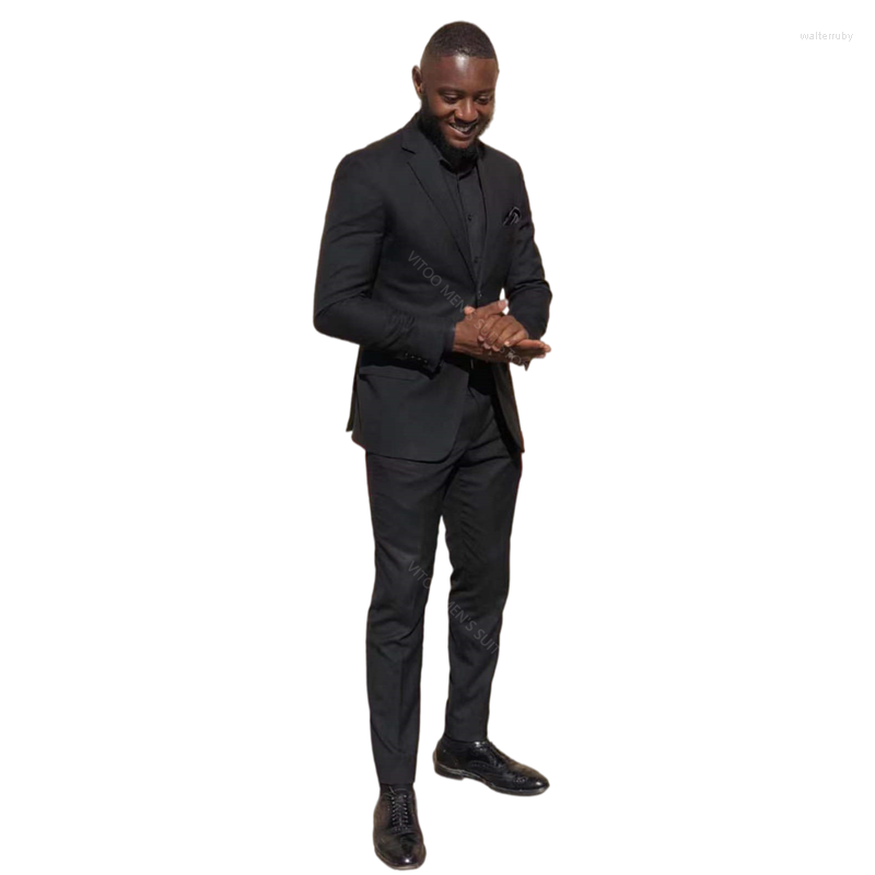 Men's Suits Classic Black Two-Button Slim Fit Men For Wedding Groom Wear/Business Formal Male Clothing/Suit Supply Tailor-Made Set, Dark grey
Men's Suits Classic Black Two-Button Slim Fit Men For Wedding Groom Wear/Business Formal Male Clothing/Suit Supply Tailor-Made Set, Dark grey