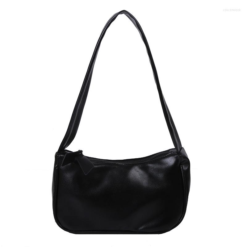 Evening Bags Women's Casual Solid Handbags Retro Versatile Shoulder Underarm Pu Cell Phone Pocket For Female Satchels, Black
Evening Bags Women's Casual Solid Handbags Retro Versatile Shoulder Underarm Pu Cell Phone Pocket For Female Satchels, Black