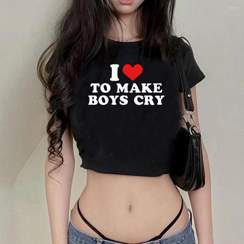 Women' T Shirts I Love To Make Boys Cry 90s Fairy Grunge Crop Top Woman Graphic Yk2 Manga Aesthetic Tshirt, 21080
Women' T Shirts I Love To Make Boys Cry 90s Fairy Grunge Crop Top Woman Graphic Yk2 Manga Aesthetic Tshirt, 21080
