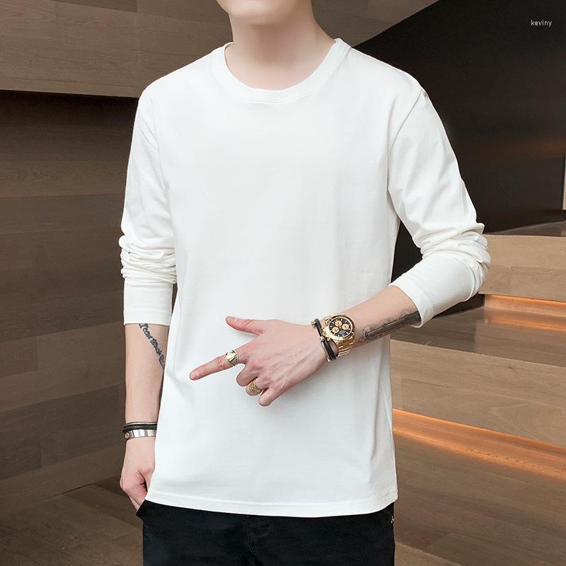 Men's T Shirts 2023 Solid Color Men's Long-Sleeved T-Shirt Spring Autumn Trend Leisure Shangde Velvet Hoodie Plus Student Top Men, White
Men's T Shirts 2023 Solid Color Men's Long-Sleeved T-Shirt Spring Autumn Trend Leisure Shangde Velvet Hoodie Plus Student Top Men, White