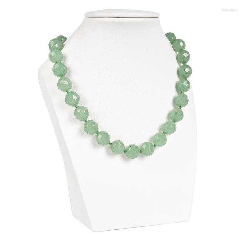Chains Natural 12mm Green Aventurine Gemstone Jewelry Making DIY Faceted Christmas Gifts For Women Girls 18inch Gem H09
Chains Natural 12mm Green Aventurine Gemstone Jewelry Making DIY Faceted Christmas Gifts For Women Girls 18inch Gem H09