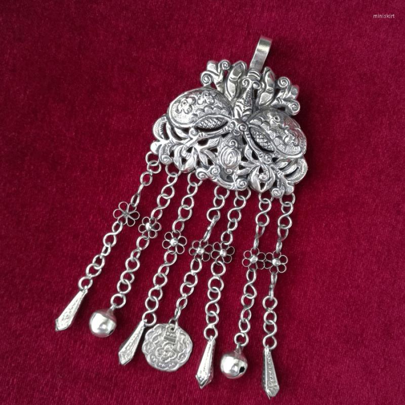 Pendant Necklaces Guizhou Yunnan National Style Jewelry Personality Handmade Miao SilverdiyAccessories Sweater Chain Necklace Butterfly Pe
Pendant Necklaces Guizhou Yunnan National Style Jewelry Personality Handmade Miao SilverdiyAccessories Sweater Chain Necklace Butterfly Pe