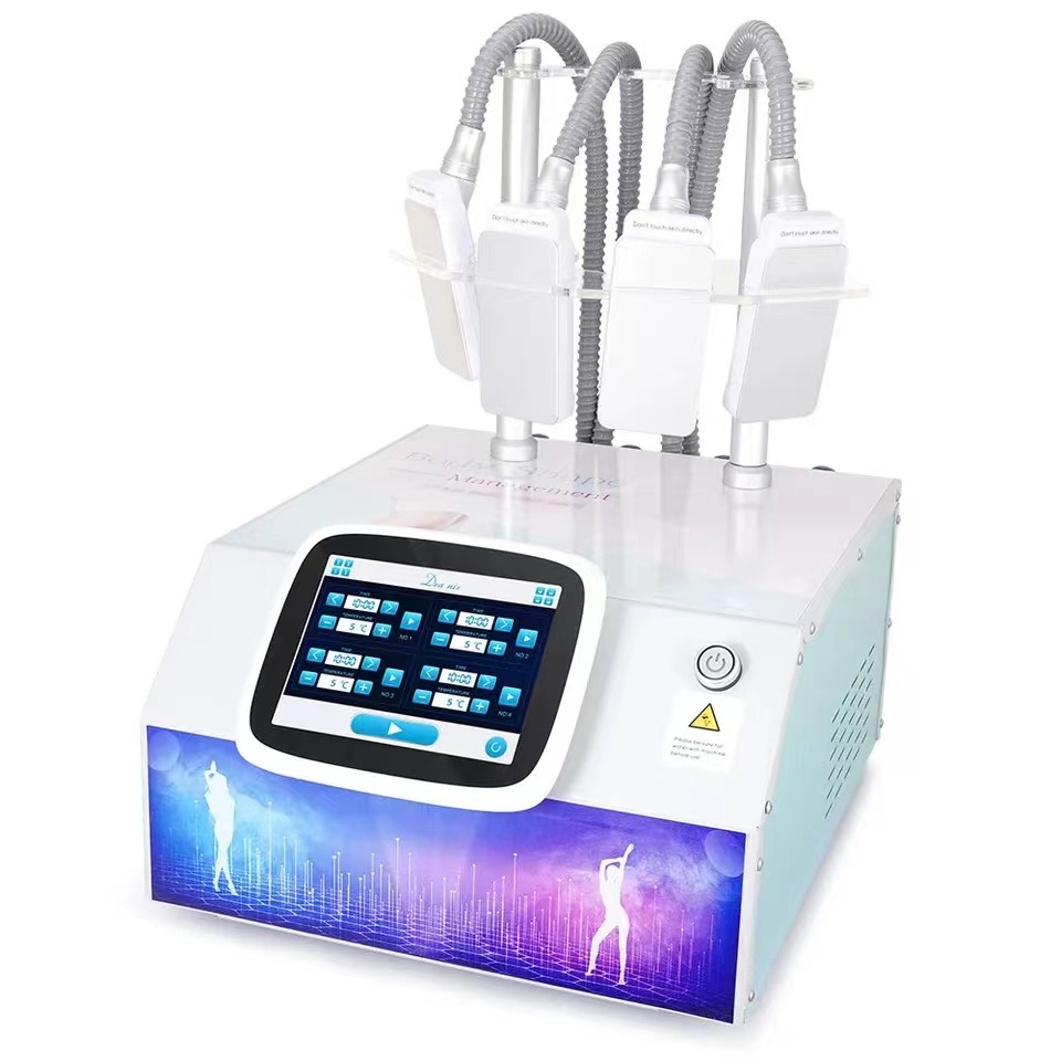 Fat Cellulite Removal Cryo Pads Body Sculpting Cooling Slimming Machine 4 Pads Beauty Salon Equipment