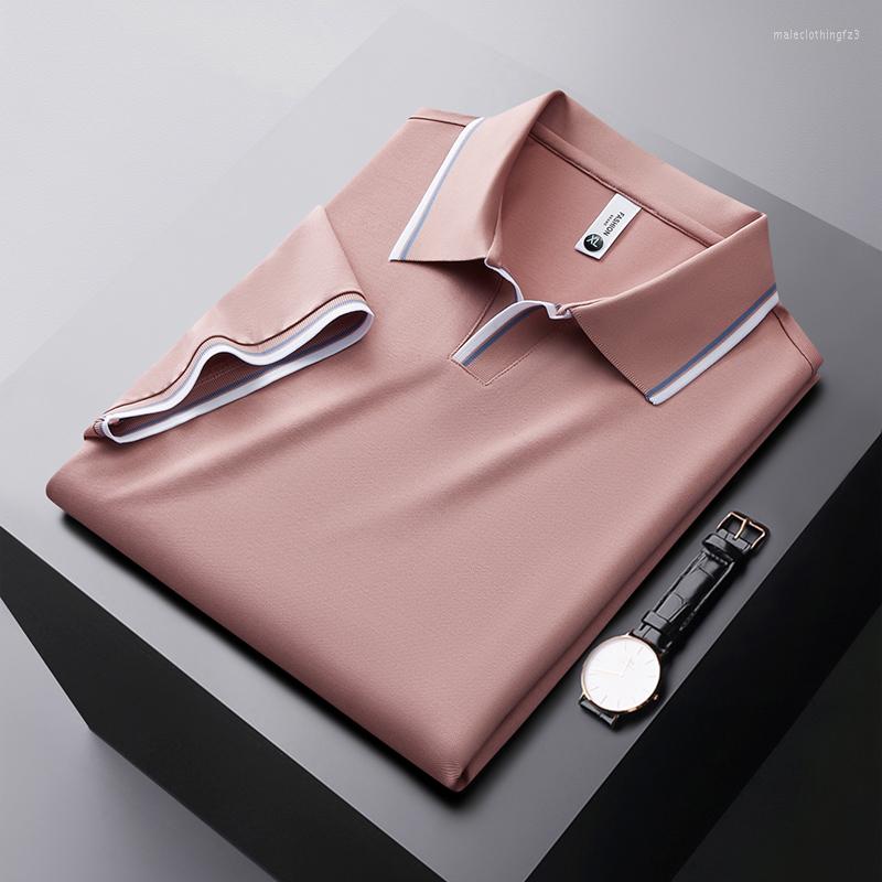 Men's Polos High-quality Polo T Shirt For Men Short Sleeve Pure Color Top Grade Classic Business Lapel 2023 Korean Soft Slim Fit Cool, Black
Men's Polos High-quality Polo T Shirt For Men Short Sleeve Pure Color Top Grade Classic Business Lapel 2023 Korean Soft Slim Fit Cool, Black