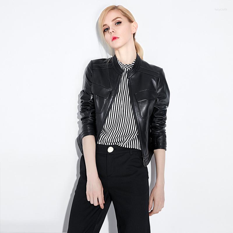 Women' Leather Women' Jacket Autumn And Winter Fashionable Short Motorcycle, Black
Women' Leather Women' Jacket Autumn And Winter Fashionable Short Motorcycle, Black