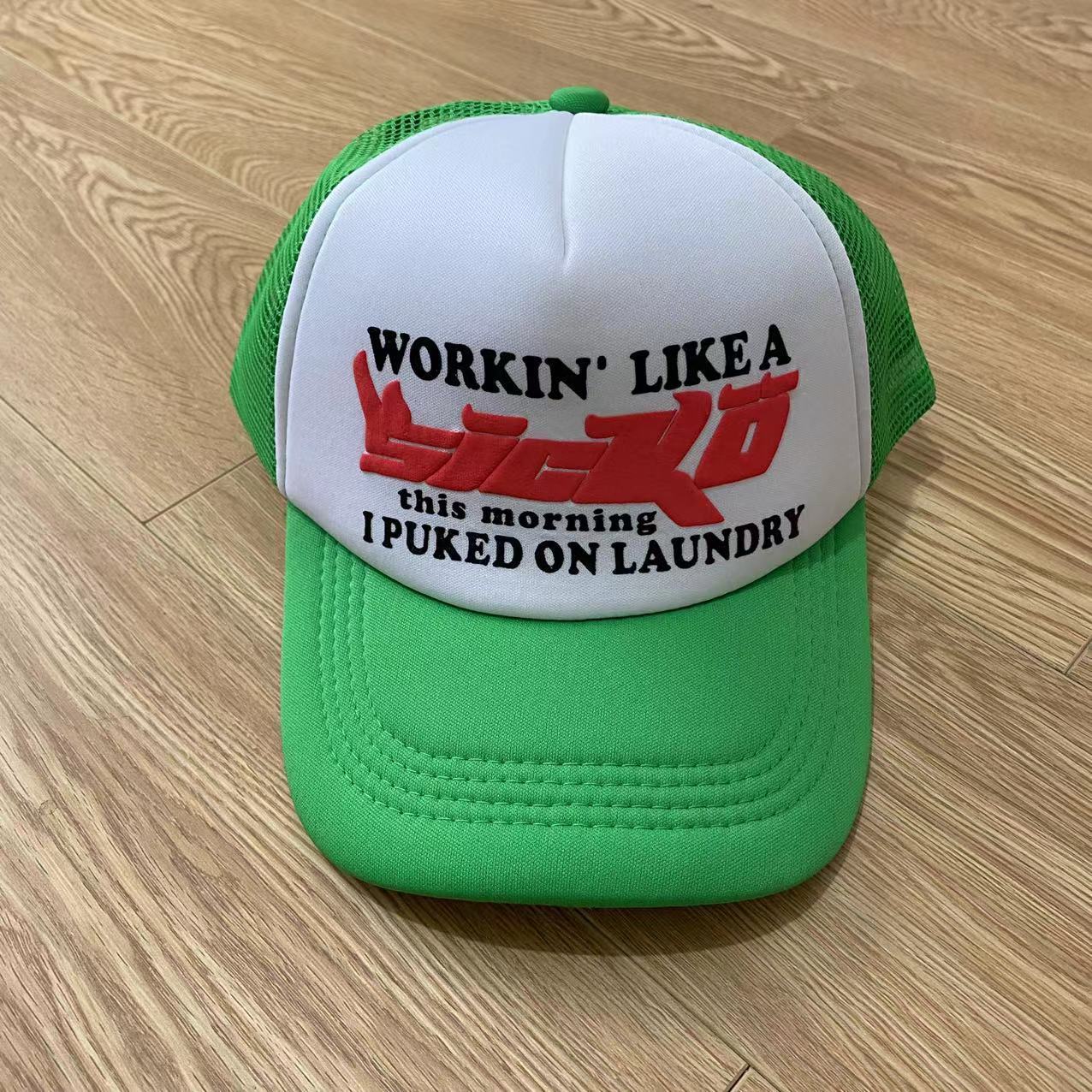 BeanieSkull Caps IAN CONNOR SICKO TRUCKER HAT Adjustable American Men Women Hip Hop Vintage Truck Hat Baseball Cap Atlanta Limited Skateboard Sun 2302