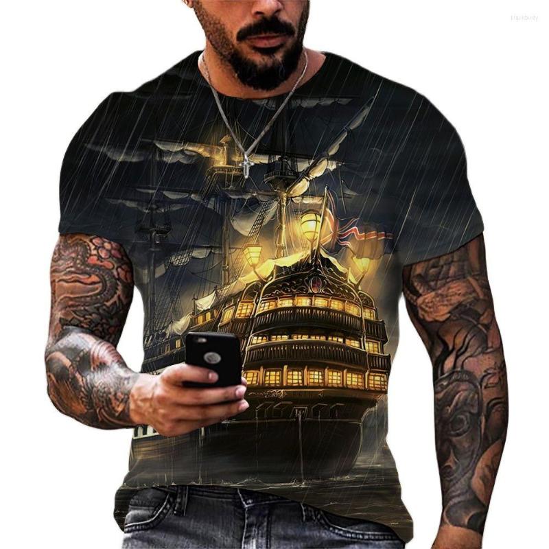 Men's T Shirts Summer Men's Short Sleeve T-Shirts 3D Printed Sailing Graphic Tops Oversized Clothes Casual Vintage Tees O-Neck Harajuku, Dxzm-00257
Men's T Shirts Summer Men's Short Sleeve T-Shirts 3D Printed Sailing Graphic Tops Oversized Clothes Casual Vintage Tees O-Neck Harajuku, Dxzm-00257