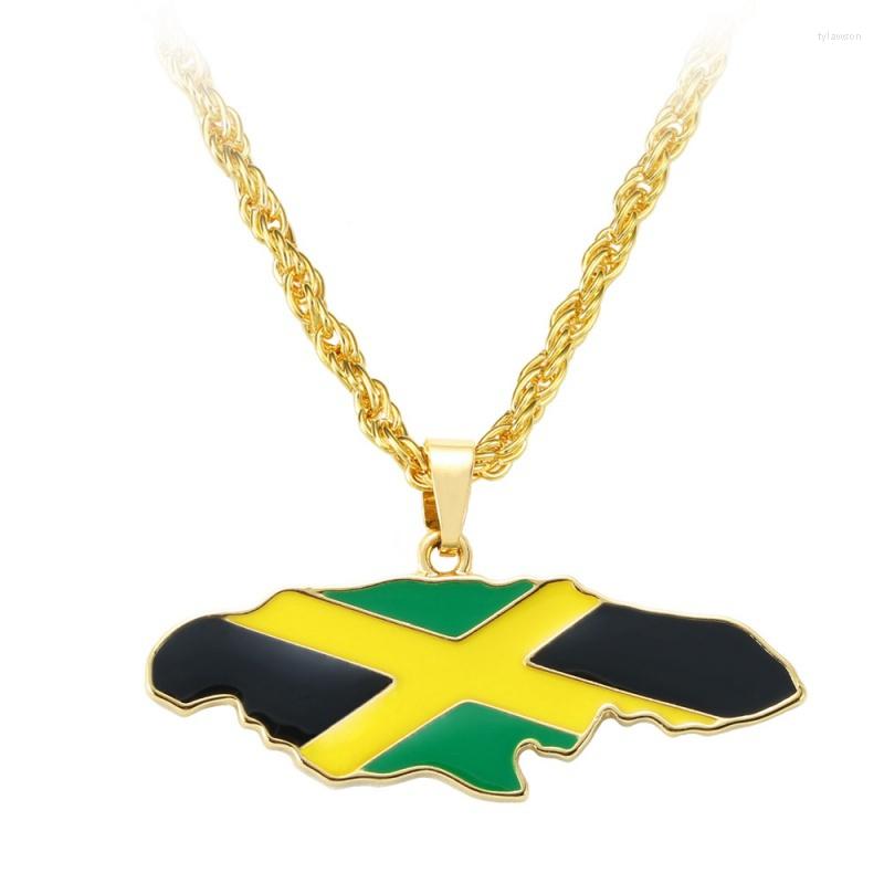 Pendant Necklaces Trendy Jamaica Map Men's Women's Fashion Glamour Jewelry Hip Hop Punk Accessories Party Gifts
Pendant Necklaces Trendy Jamaica Map Men's Women's Fashion Glamour Jewelry Hip Hop Punk Accessories Party Gifts