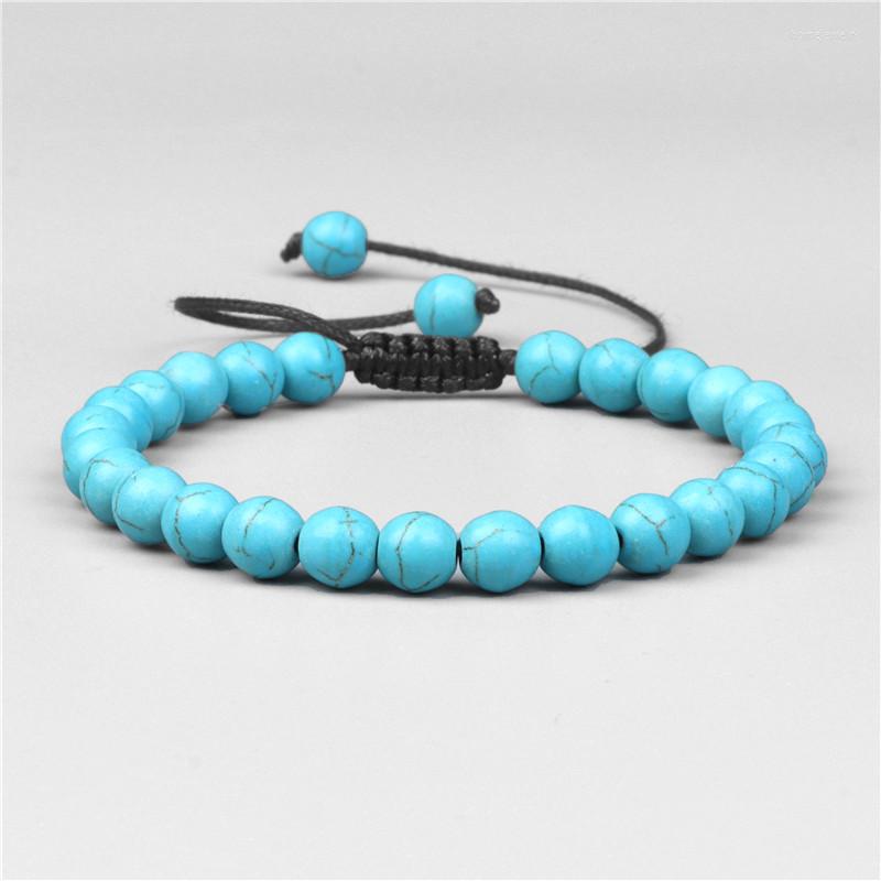Strand Fashion Bangle Blue White Green Red Natural Stone Bracelet Homme Femme 6mm Men Beads Yoga Braided Women Jewelry
Strand Fashion Bangle Blue White Green Red Natural Stone Bracelet Homme Femme 6mm Men Beads Yoga Braided Women Jewelry