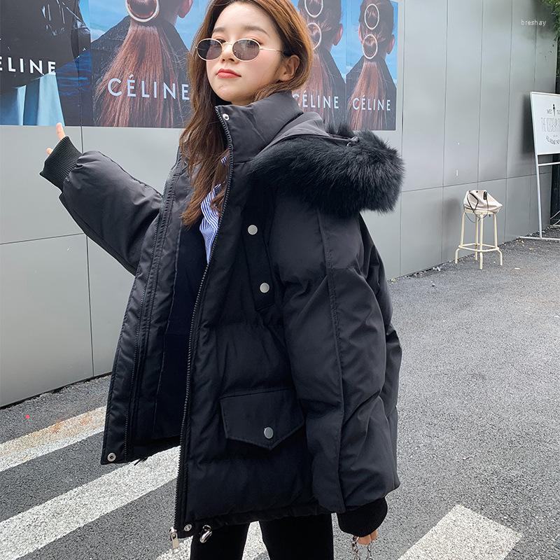 Women' Trench Coats Winter Coat Clothing For Women The Female Short Jacket Korean Version Thicken, Black
Women' Trench Coats Winter Coat Clothing For Women The Female Short Jacket Korean Version Thicken, Black