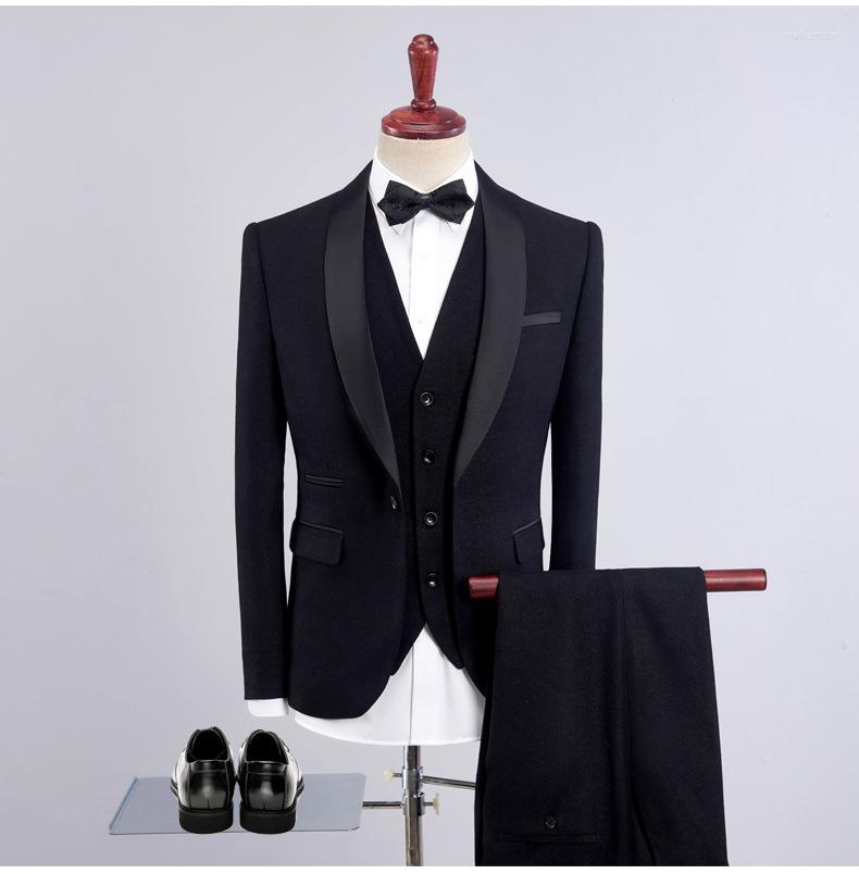 Men' Suits Male Suit Wedding Clearance Dark Grey Color M Size Gray Groom Wear, Style 2
Men' Suits Male Suit Wedding Clearance Dark Grey Color M Size Gray Groom Wear, Style 2
