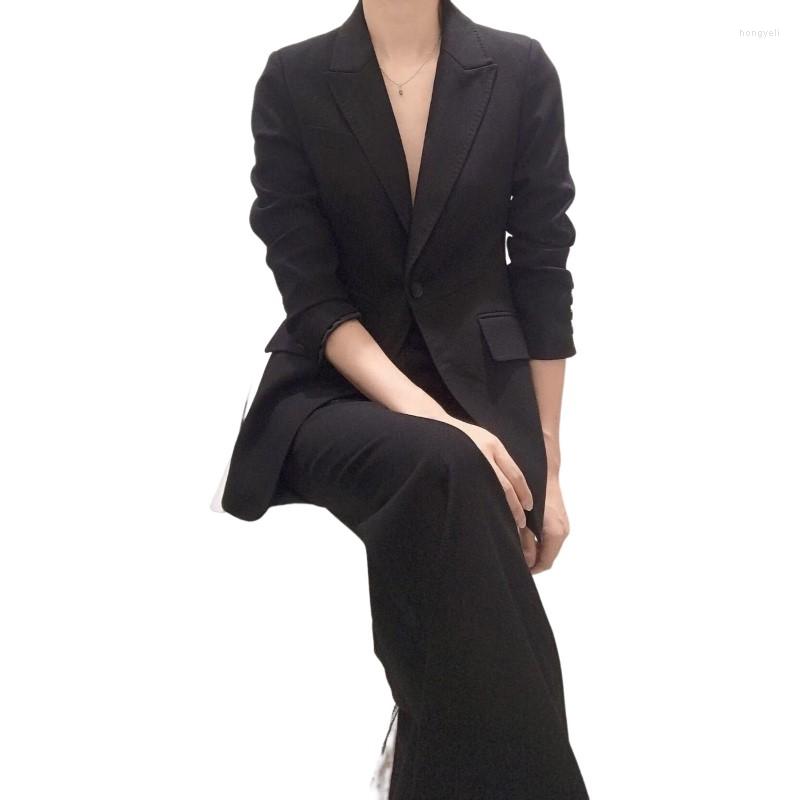 Women' Two Piece Pants Autumn Jacket Lapels Bootleg High Waist Suit Mujer 2 Sets Outfits Conjuntos De Short Suits, Black
Women' Two Piece Pants Autumn Jacket Lapels Bootleg High Waist Suit Mujer 2 Sets Outfits Conjuntos De Short Suits, Black