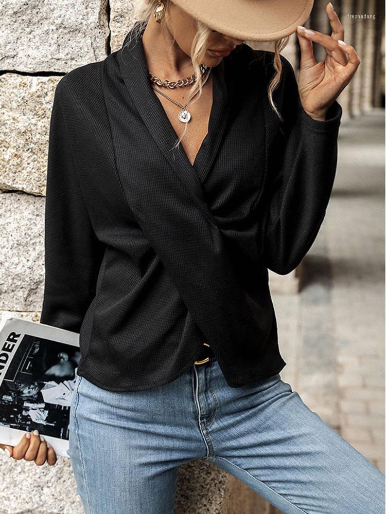 Women' Tanks DGIRL 2023 Autumn Winter Top Women T-shirt Fashion Temperament Black Long Sleeve V-Neck Sweater
Women' Tanks DGIRL 2023 Autumn Winter Top Women T-shirt Fashion Temperament Black Long Sleeve V-Neck Sweater