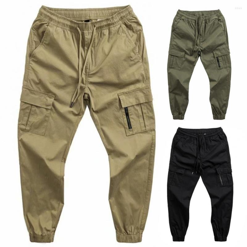 Men's Pants Wear-resistant Trendy Deep Crotch Pure Color Cargo Casual Summer Solid Daily Clothes, Khaki
Men's Pants Wear-resistant Trendy Deep Crotch Pure Color Cargo Casual Summer Solid Daily Clothes, Khaki