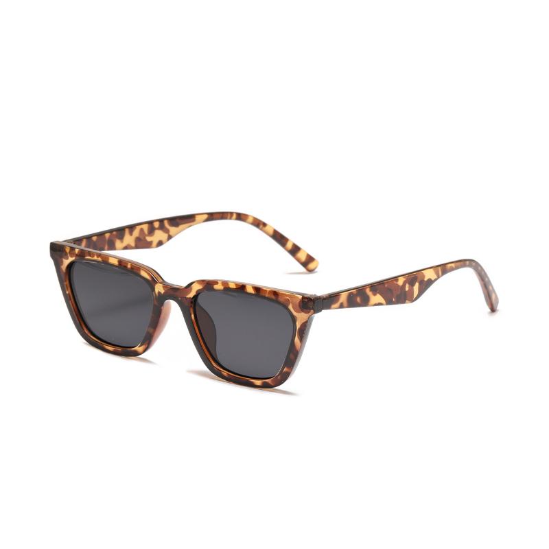 Sunglasses Retro White Rectangular Women Small Frame Sun Glasses FemaleSunglasses