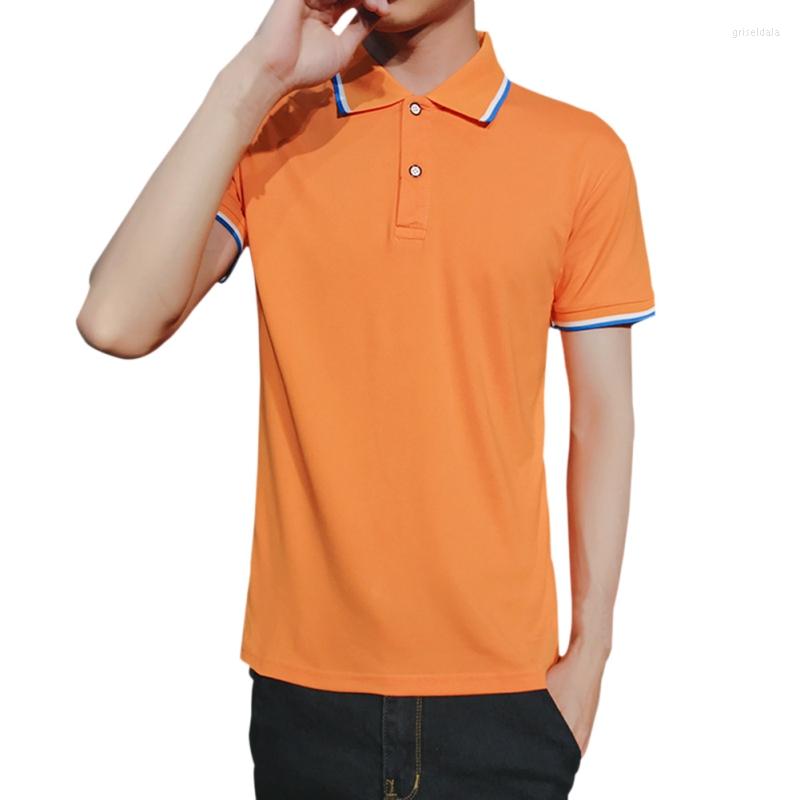 Men's Polos 7 Colors Brand Polo Shirt Men Short Sleeve Polyester Shirts Summer Turn Down Collar Male Clothes
Men's Polos 7 Colors Brand Polo Shirt Men Short Sleeve Polyester Shirts Summer Turn Down Collar Male Clothes