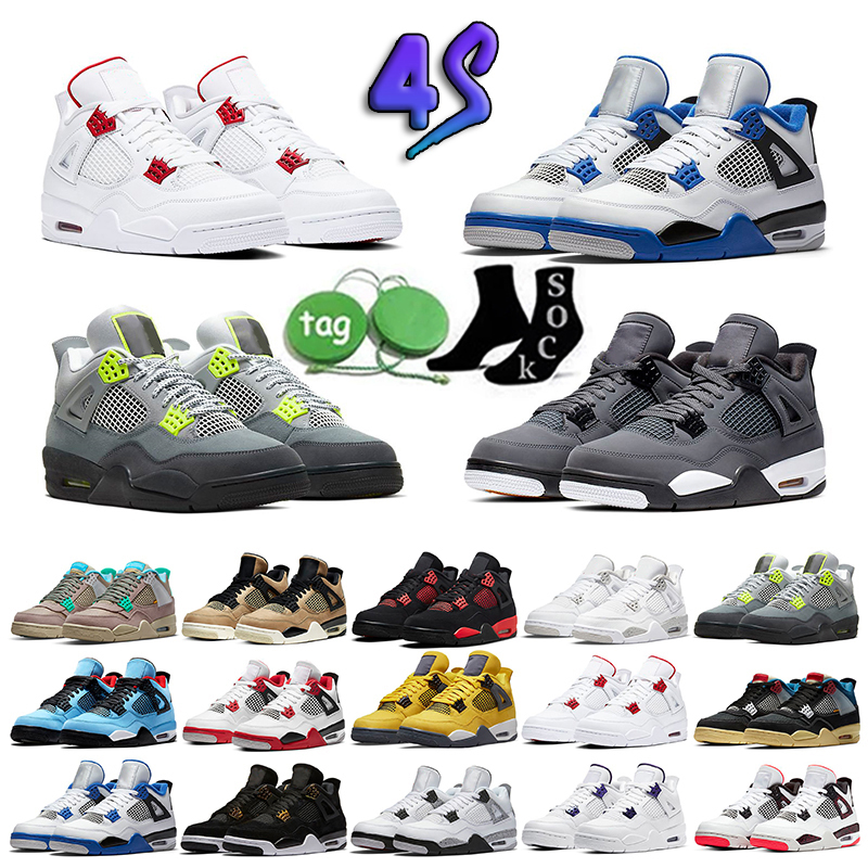 Jumpman Mens Basketball Shoes 4s Photon Dust Red Cement Canyon Purple Military Black University Blue white Sail Oreo Neon Men, 25
Jumpman Mens Basketball Shoes 4s Photon Dust Red Cement Canyon Purple Military Black University Blue white Sail Oreo Neon Men, 25