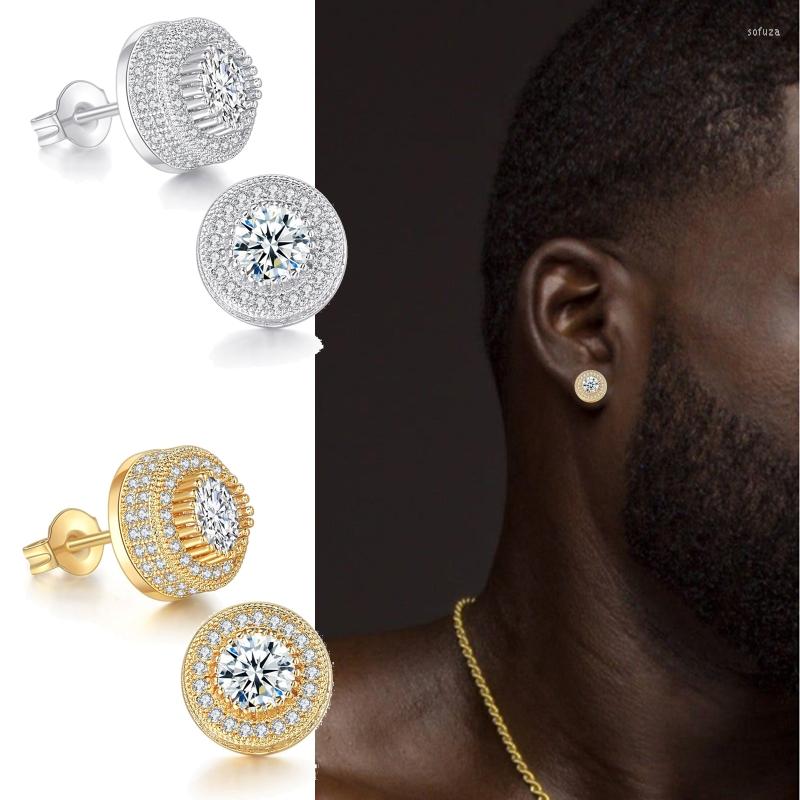 Stud Earrings Female Crystal Round Earring Gold Silver Color White Rhinestone Hip Hop Wedding For Women Jewelry Present
Stud Earrings Female Crystal Round Earring Gold Silver Color White Rhinestone Hip Hop Wedding For Women Jewelry Present