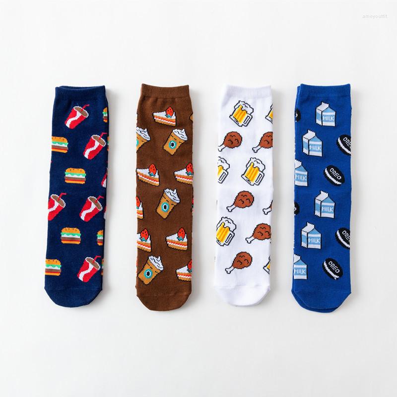 Women Socks Unisex Autumn And Winter Fried Chicken Beer South Korea Street Creative Tube Sock Cartoon Men Cotton Meias, Binggan
Women Socks Unisex Autumn And Winter Fried Chicken Beer South Korea Street Creative Tube Sock Cartoon Men Cotton Meias, Binggan
