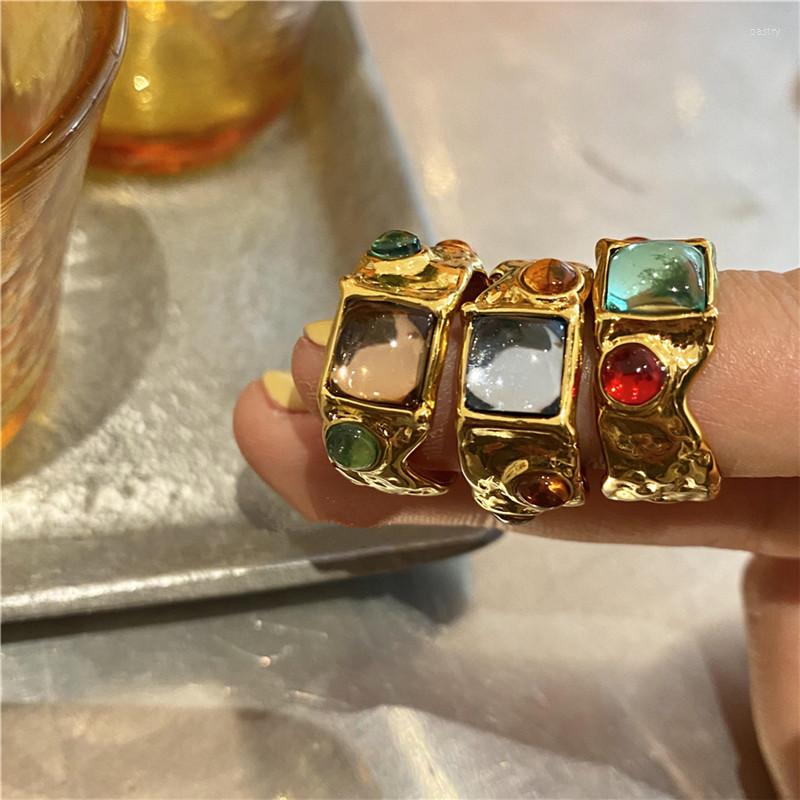Necklace Earrings Set AOMU Colorful Vintage Baroque Premium Gold-Plated Crystal Rhinestone Rings French Irregular Geometric Metal Gold For, Picture shown
Necklace Earrings Set AOMU Colorful Vintage Baroque Premium Gold-Plated Crystal Rhinestone Rings French Irregular Geometric Metal Gold For, Picture shown